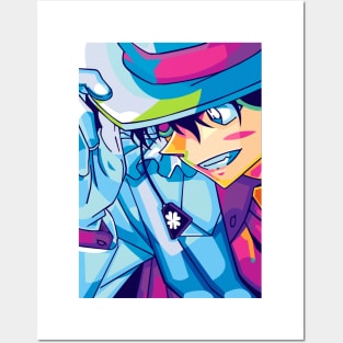 Kaito Kid pop art Posters and Art